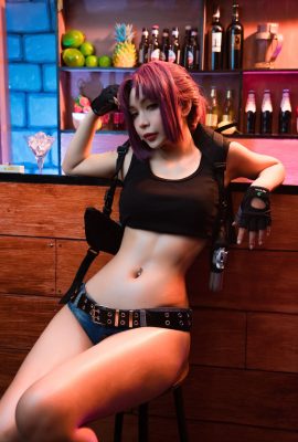 梅子 J cosplay Revy – 黑色潟湖