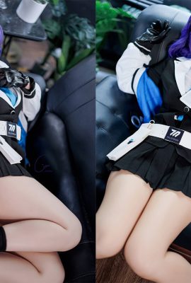 Cien cosplay 蔚藍檔案-優香