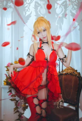 Fate/Extra 尼祿‧克勞狄烏斯睡衣cn：-黑川- (13 相片)