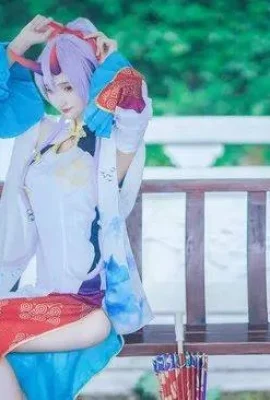 FGO巴禦前旗袍COS【CN：辭辭辭辭er】 (13 相片)