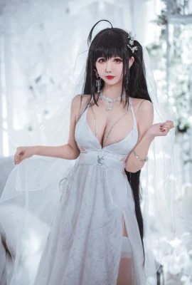 仙女月 大鳳純白婚紗 (11 照片)