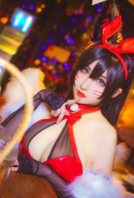 rioko涼涼子 NO.017 Bunny Girl Ahri (14P)