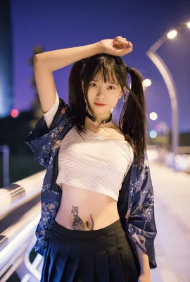 小野妹w – 我的雙馬尾女友(23P)