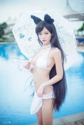 (清水由乃) Azur Lane Atago Swim suit