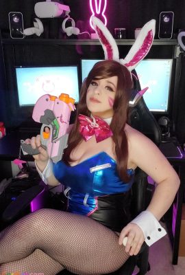 Lithe Cosplay – D.Va 兔子套裝