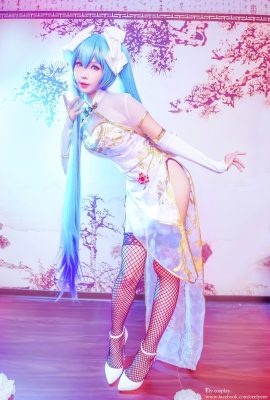 Ely – 初音未來金絲雀旗袍 Miku Cheongsam