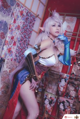 Arena of Valor Cosplay Tel’annas 纏繞薄霧 002