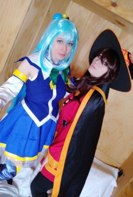 宇佐目 & Foxy Cosplay Aqua &惠惠