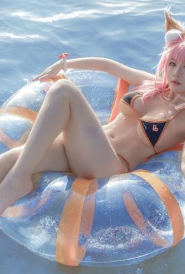 (uki雨季) 玉藻前海邊泳裝 FATE Tamamo no Mae Bikini