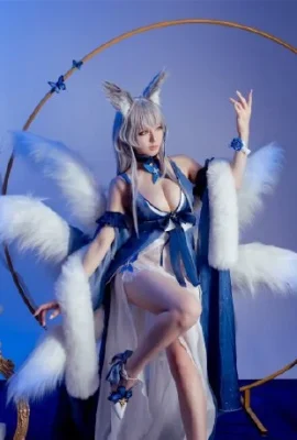 碧藍航線信濃禮服cos 朧月十夜cn-婉Yue- (14 相片)