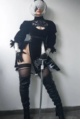 尼爾：自動人形2B Epicinternetgf Cosplay Yorha 2b (11 圖片)