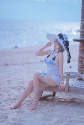 （二佐Nisa) 碧藍天鷹泳裝 Azur Lane Aquila Swimsuit