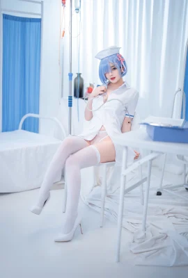 桜井寧寧Cosplay 雷姆護士Nurse Rem