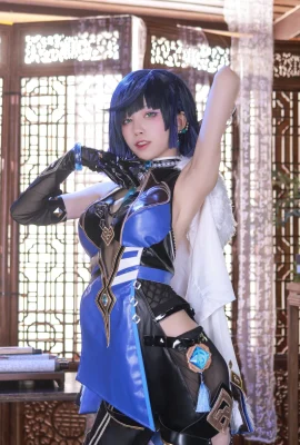 水淼aqua Cosplay 夜蘭Yelan