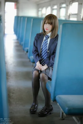 Cosplay Nyako喵子火車JK制服