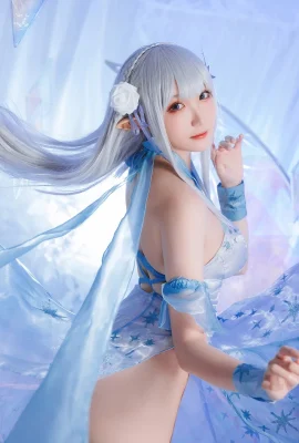 Cosplay 瓜希醬愛蜜莉雅水晶禮服