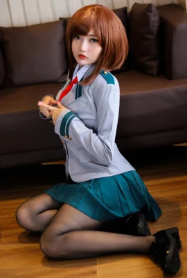 Cosplay 馬鈴薯哥吉拉 Uraraka Ochako Uraraka