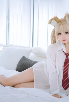 Cosplay 日奈嬌 襯衫小狗 Set.01