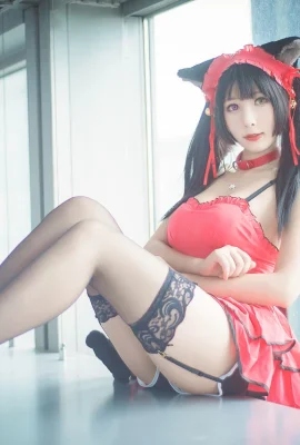 (黑米粥(小酥醬)) Tokisaki Kurumi Nekomimi Underwear