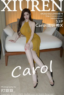 【XiuRen秀人網】2025.02.13 Vol.9879 Carol周妍希X 完整版無水印寫真【53P】