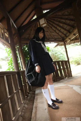 (由愛可奈) 美乳小惡魔勾引力太強 承受不住 (42 照片)